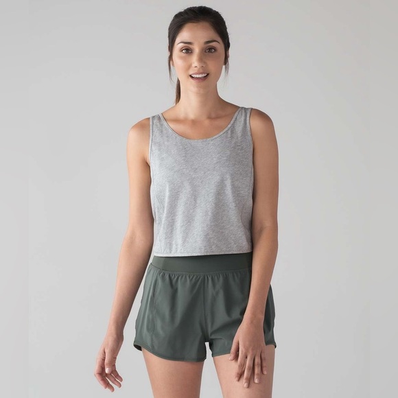 Lululemon It’s A Tie Tank - Grey - Size 6 - Picture 2 of 5